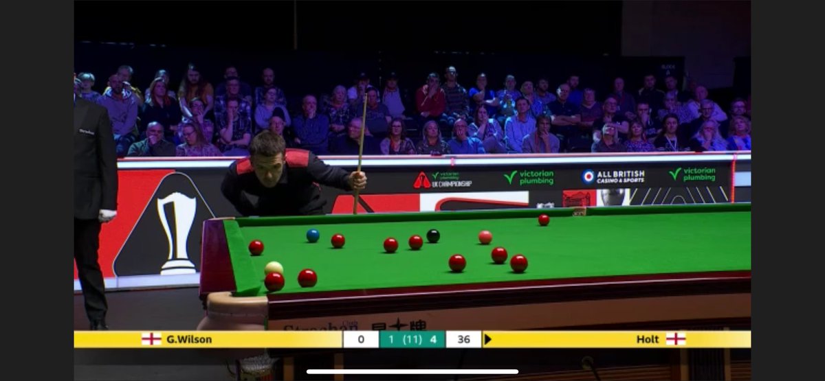 hvalchi147's tweet photo. Michael Holt: “Hmmm… Maybe we should re-rack this frame.”

@hitmanholt @WeAreWST 
#snooker https://t.co/4Z53PKlFVH