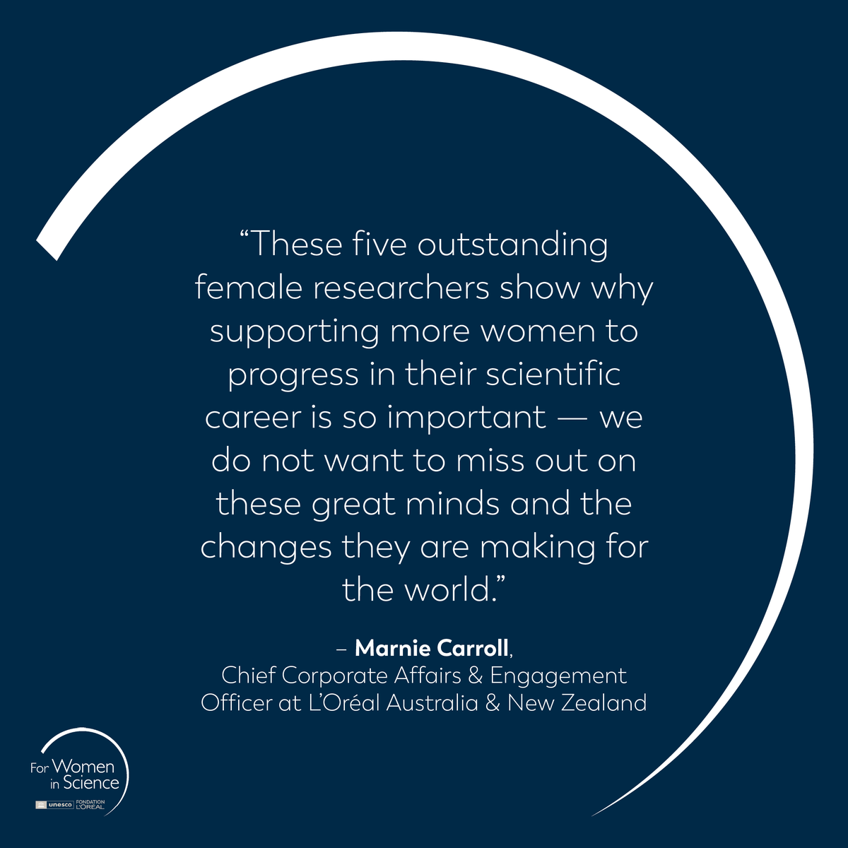LOrealAustralia's tweet image. #FWIS exists to support and encourage women in STEMM 🔬 #WomenInScience