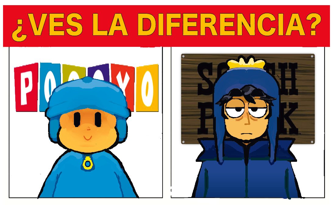 LoserYume's tweet photo. VES LA DIFERENCIA ❔👀
#Craigtucker #SouthPark #pocoyo https://t.co/5qTLvHzNJR