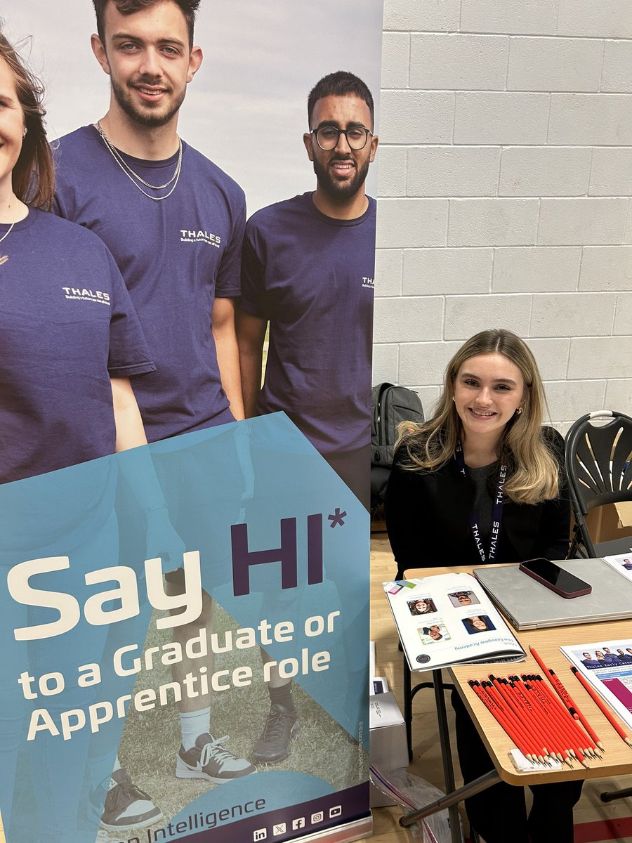 This evening we welcomed students, parents and carers to our ‘Your Future’ event. Thank you to all the employers, colleges and universities who joined us. It was great to see our former student Darcy doing so well! #Ambition #Achievement #DYW <a href="/ArmadaleAcademy/">Armadale Academy</a>
