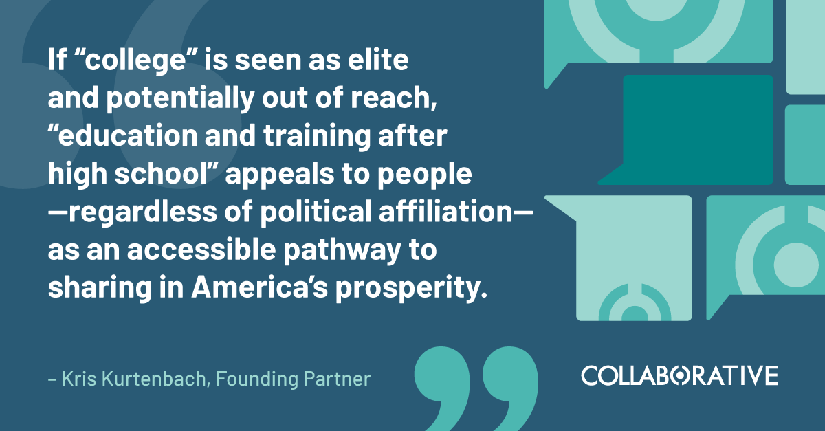 The 2024 election highlights a key truth: education is opportunity. How do we reframe the conversation to make it inclusive, accessible, and actionable?
Read our latest blog by Founding Partner <a href="/kkurtenbach/">Kris Kurtenbach☮️</a> to learn more: bit.ly/49elrpq