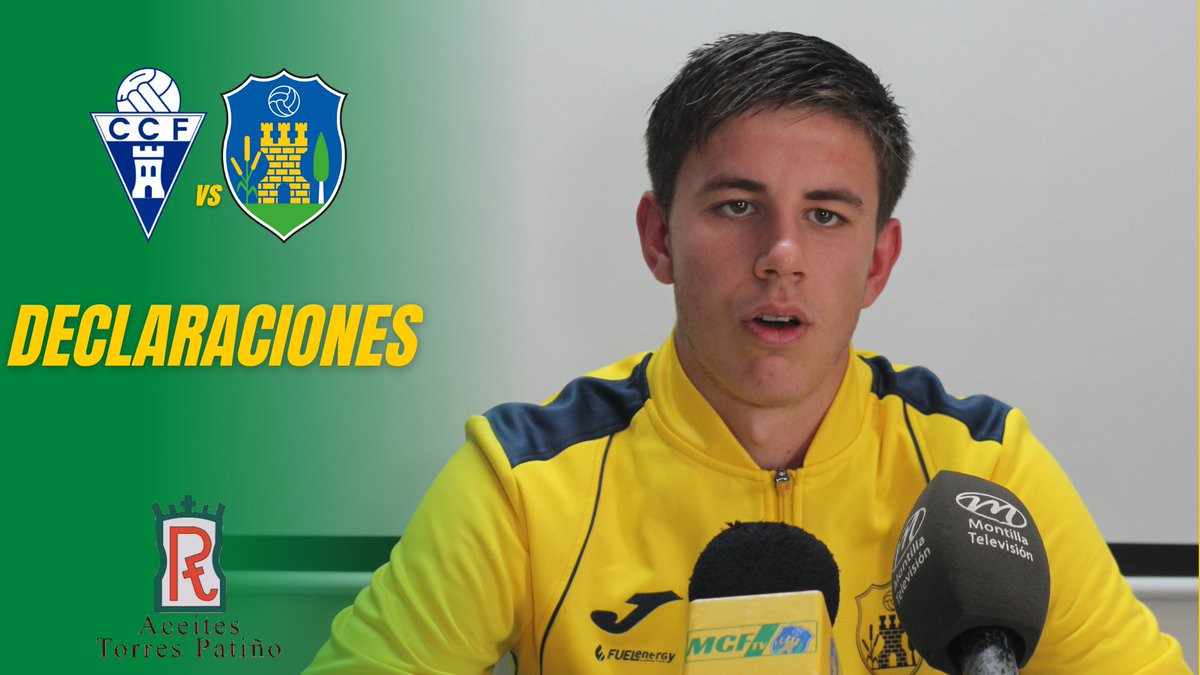 MontillaCF's tweet photo. 🗣𝗗𝗘𝗖𝗟𝗔𝗥𝗔𝗖𝗜𝗢𝗡𝗘𝗦 | #RafaAlcaide "Tras la lesión, poco a poco voy cogiendo minutos en una categoría complicada."🎥
👉 https://t.co/RNaFk3T6uF
¡¡Vamos, Montilla!! 💛💚⚽
#Montilla #MontillaCF #MCF https://t.co/mKbbQDbBX2