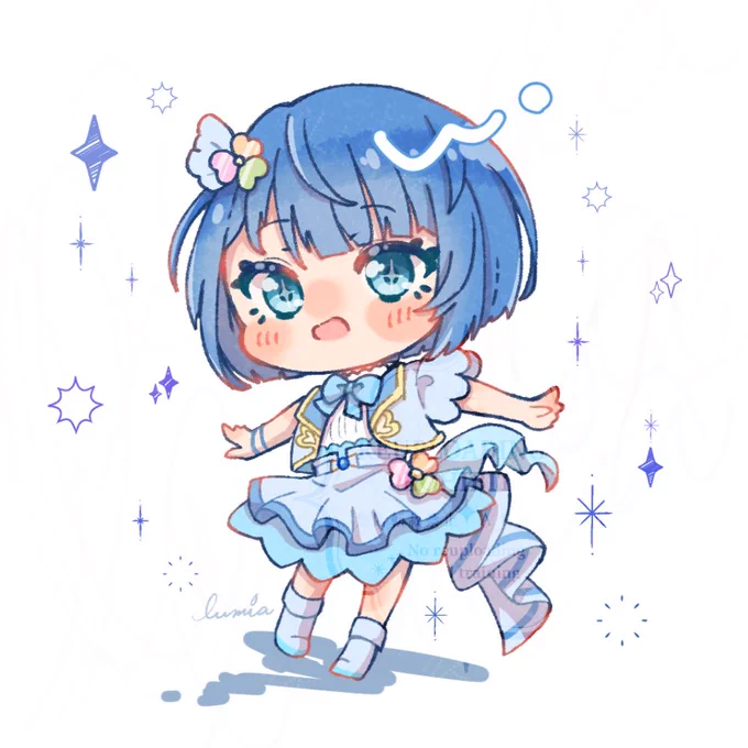 劇場版 遥ちゃん可愛すぎる…………プリ〇ュアか???#イラスト #プロセカ  #prsk_FA #1日1絵 #毎日投稿   #桐谷遥 