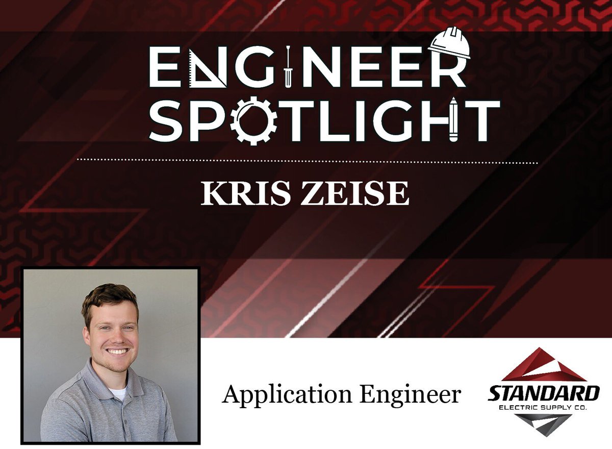 Meet Kris Zeise, an Application Engineer out of Milwaukee, WI! Read here ➡️ hubs.li/Q02ZqY5b0

#settingthestandard #engineerspotlight