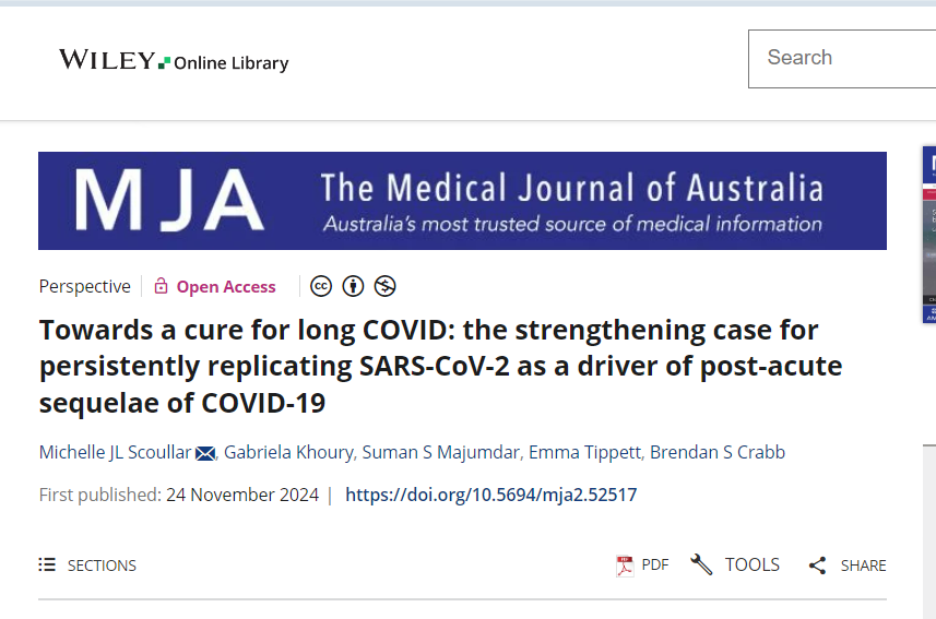 EnemyInAState's tweet photo. New Extensive #LongCovid Major Medical Journal Article Says LC Likely To Be Driven By Long, CHRONIC, REPLICATING  Infection With The Virus Ala HIV/AIDS

Chronic ONGOING infection - I've been saying this for years: