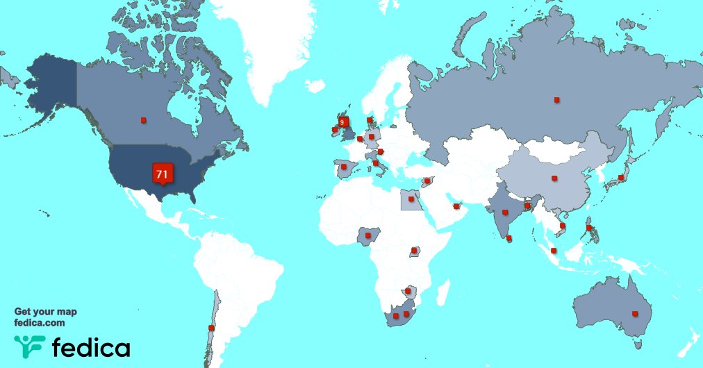 archfire's tweet image. I have 2 new followers from USA last week. See fedica.com/!archfire