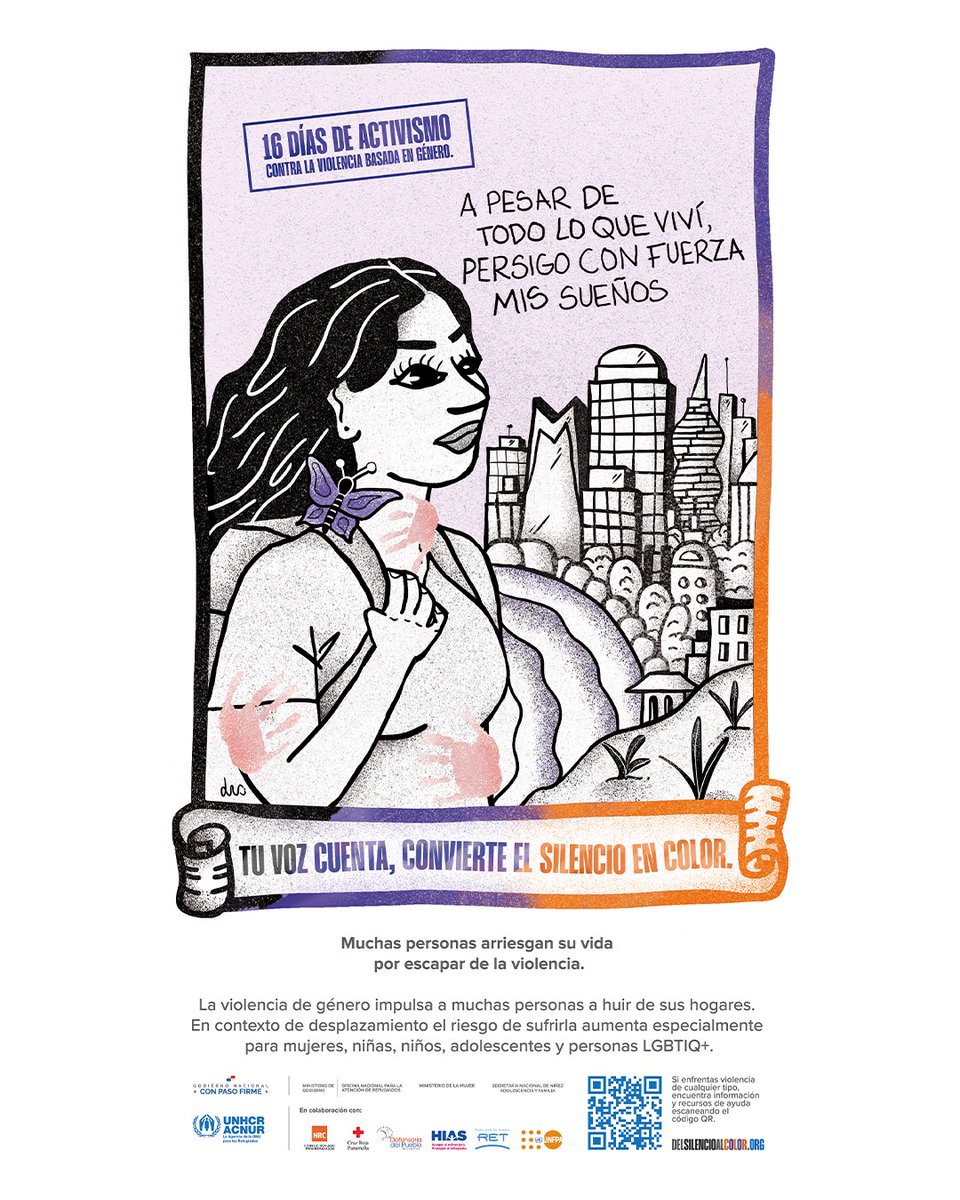 Hoy, Día Internacional de la Eliminación de la Violencia contra la Mujer, nos solidarizamos con las sobrevivientes de la violencia de genero. 

¡Juntas somos más fuertes!

Tu voz cuenta, convierte el silencio en color.