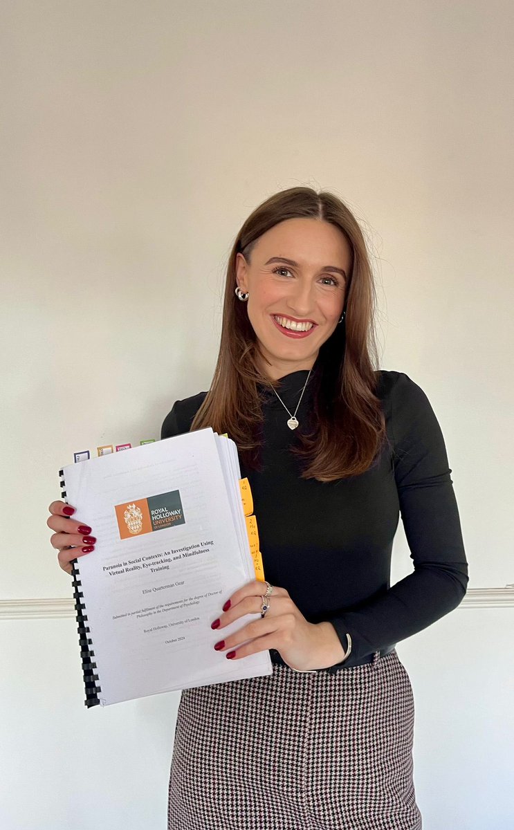 Jess kingston (@jesskingston1) on Twitter photo Congratulations to this incredible, bright and very hard working young woman - Dr <a href="/EliseGear/">Dr Elise Gear</a> ! Passed her viva today with no corrections! Two very proud supervisors <a href="/RHULPsychology/">Royal Holloway Psychology</a> Congratulations to this incredible, bright and very hard working young woman - Dr <a href="/EliseGear/">Dr Elise Gear</a> ! Passed her viva today with no corrections! Two very proud supervisors <a href="/RHULPsychology/">Royal Holloway Psychology</a>