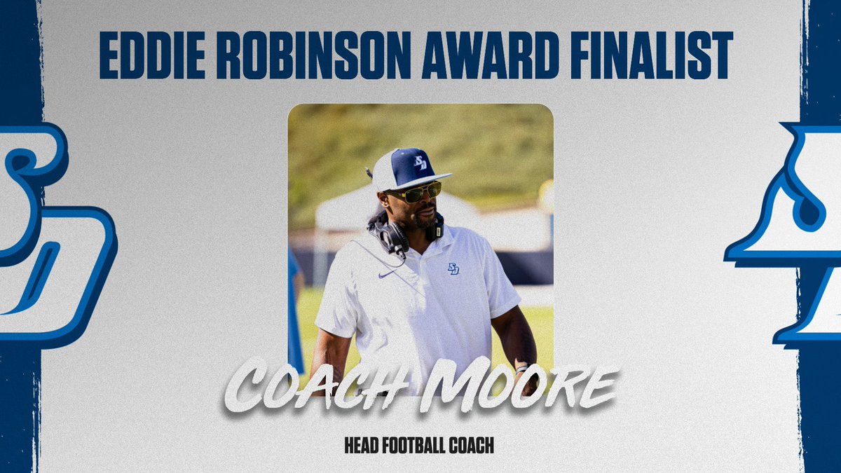 San Diego Football (@usdfootball) on Twitter photo Coach Moore has been named a finalist for the Eddie Robinson Coach of the Year Award.
Congrats <a href="/madbacker56/">Coach Brandon Moore</a>!
🔗 theanalyst.com/na/2024/11/edd…
#GoToreros Coach Moore has been named a finalist for the Eddie Robinson Coach of the Year Award.
Congrats <a href="/madbacker56/">Coach Brandon Moore</a>!
🔗 theanalyst.com/na/2024/11/edd…
#GoToreros