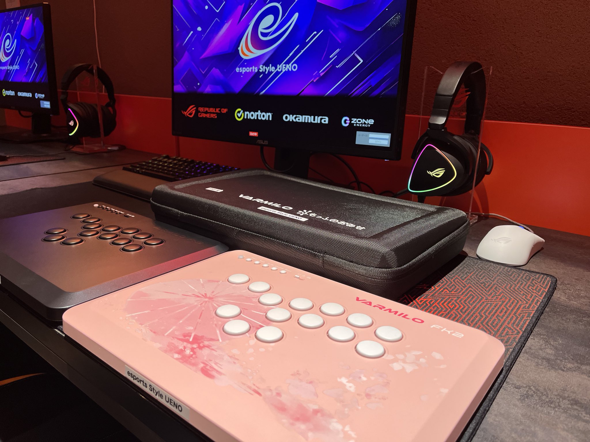 VARMILO FK2 Black Leverless Arcade Controller for Fighting