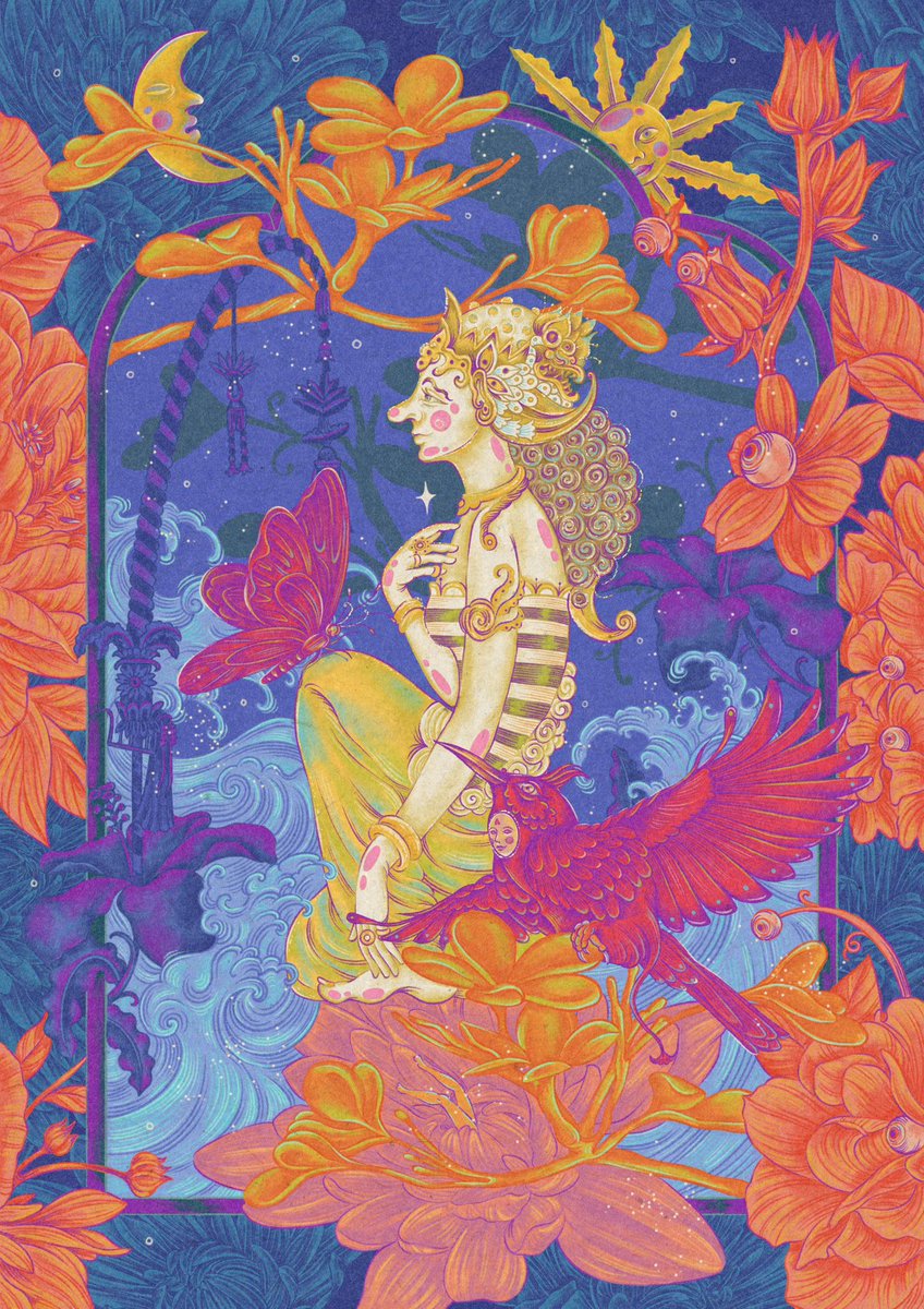 My 1/1 artwork created in Bali Art Residency 🕊️

The charming visual tale of ‘Utari’ (from Mahabharata Epic)

Minted on <a href="/TransientLabs/">Transient Labs</a> 
Listed on <a href="/Highlight_xyz/">Highlight</a> in @Shape_L2 

🧶 Link &amp; details below