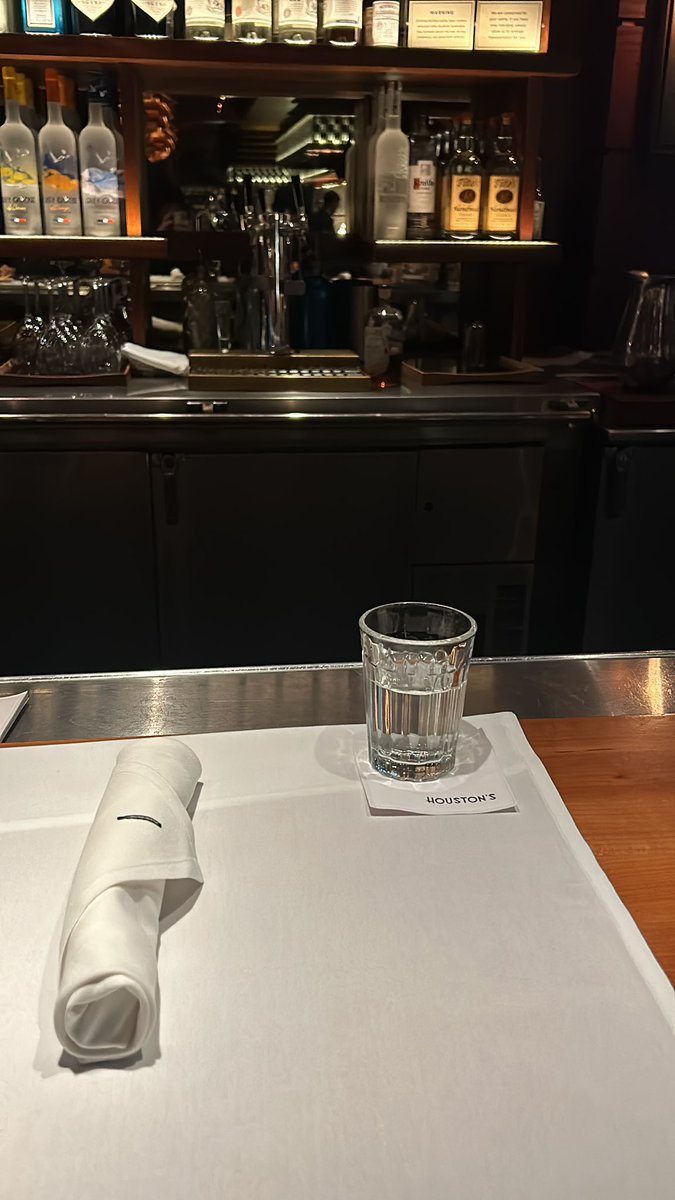 Just sat down at Houston’s incase these assholes come back tonight for round 2. This time they will have to deal with a guy that’s 5’11 with 33% body fat. I’m scrappy though.