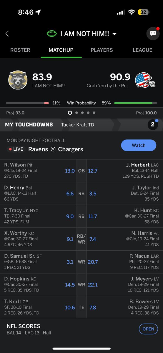 Native_V2's tweet image. Dear @KingHenry_2  hey man I know you a BEAST and I know you got it in you to go off this second half! I BELIEVE! I’m going up against my League RIVAL @saintpaulslim and I need you in a baaaad way!