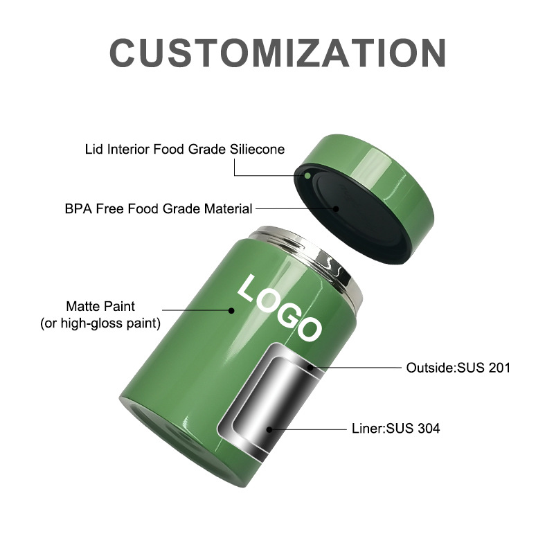 catherine_1069's tweet image. 🍀Mini portable lunch soup box, food storage container- double walled insulated vacuum, inside 304 outside 201 with BPA-FREE PP lid, custom acceptable

#foodjars #foodcontainer #soupcontainer #lunchbox #thermoscontainer #kitchenware