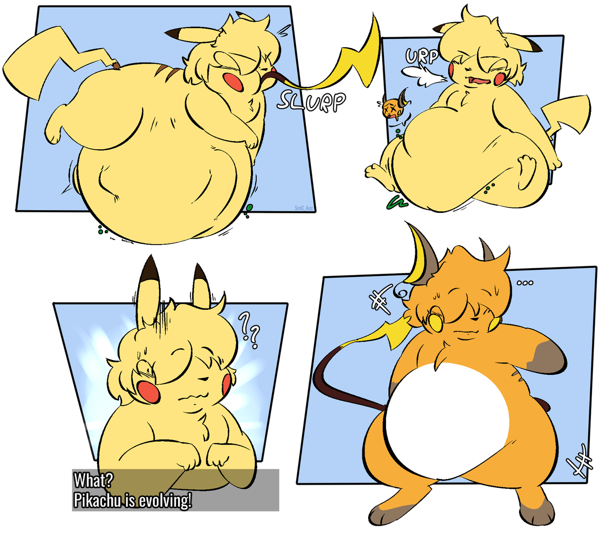SmC_Acc's tweet photo. Who needs Thunder Stones when you can just
#vore https://t.co/F9zLqv7n3c