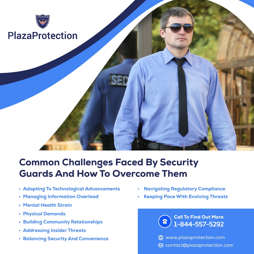 plazaprotection's tweet image. Explore the common challenges faced by security guards in the security industry and also learn strategies to overcome them. Read our blog to explore more - blog.plazaprotection.com/common-challen… 

#SecurityGuardServices #SecurityGuards #SecurityPatrol #FootPatrolServices #FireWatch #BayArea