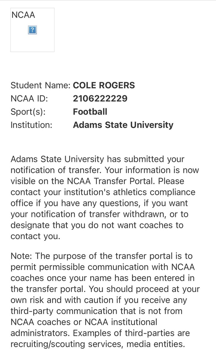 Cole Rogers tweet media