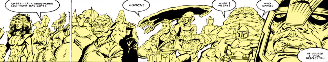FloydcommaTyke's tweet photo. @robertliefeld Was reading through some old X issues (Uncanny X-Men 245) when I noticed some familiar faces. Did you get any pushback from editorial inserting other IP with or did it fly under the radar since it was a dig at DC’s invasion anyway. https://t.co/UyfLqsmTvy