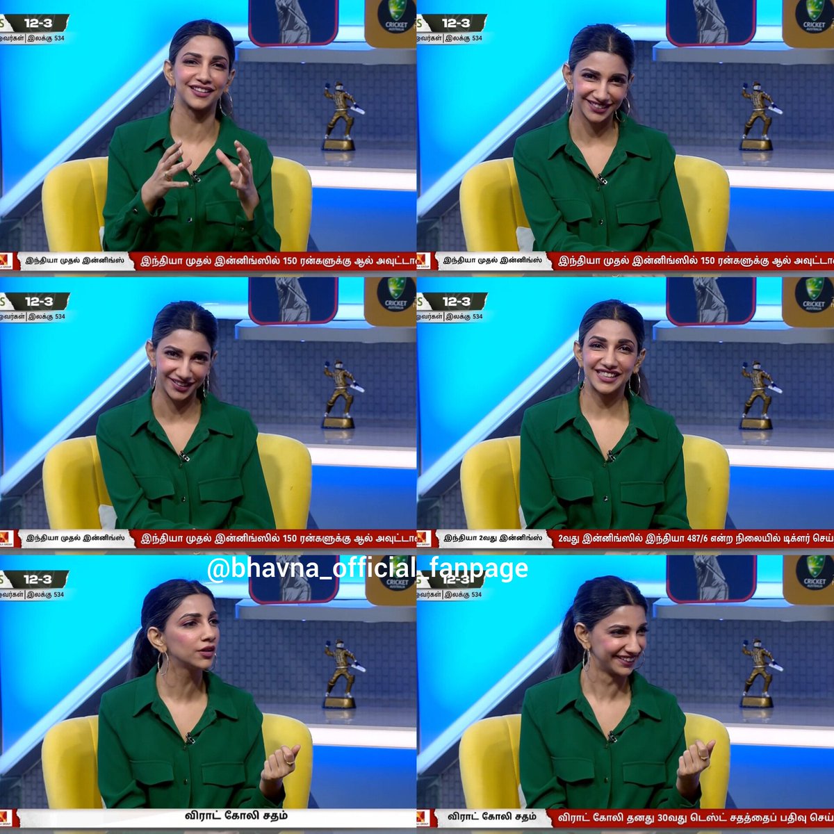 bhavsof_fanpage's tweet photo. .@Bhavna__B Day 3: Saravedi Sunday with Beauty Queen👑Bhavna in Sweet Blue look💙🤍🫶🫰💪🥰😇😍😘👰💞💓💝💗💖💟💘
#VJBhavna
#ShowDiaries
#VJOfTheYear2019
#MyBeautyQueenBhavs
#meninblue
#indiancricketteam
#cricketpresenter
#IndvsAus
#cricket
#bordergavaskartrophy
#starsportstamil https://t.co/Z3cPtCv2FF