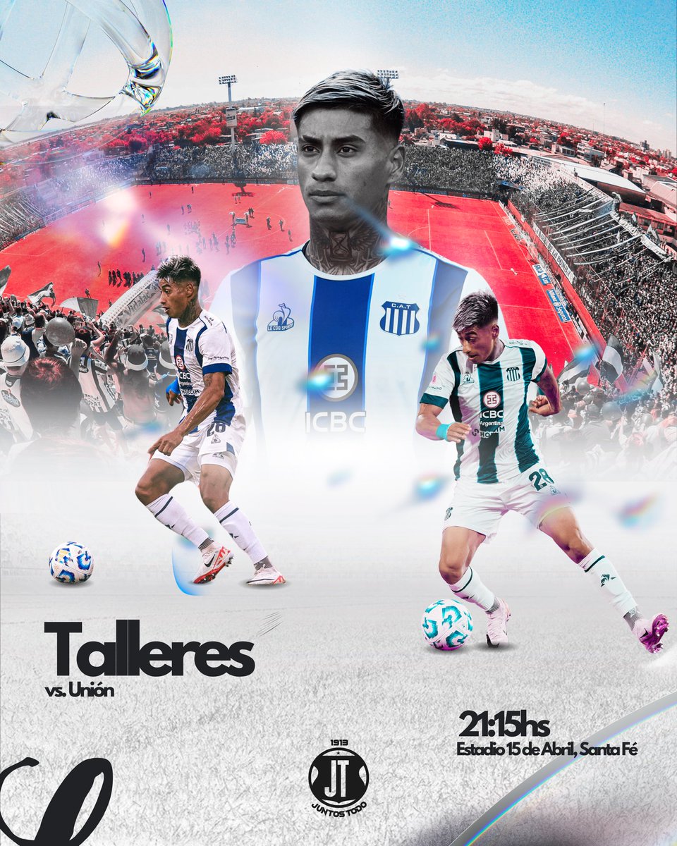 ✰ 𝐇𝐨𝐲 𝐣𝐮𝐞𝐠𝐚 𝐓𝐀𝐋𝐋𝐄𝐑𝐄𝐒 ✰

🇦🇷🅻🅿︎🅵 
👉 Fecha 24
⚽ 𝐓𝐀𝐋𝐋𝐄𝐑𝐄𝐒 vs Unión 
🗓️ Jueves 26/11
⏱️ 21:15Hs
🏟️ 15 de Abril
📍Santa Fe
📺 TVP

#𝐣𝐮𝐞𝐠𝐮𝐞𝐥𝐚𝐓 #𝐯𝐚𝐦𝐨𝐬𝐧𝐨𝐬𝐨𝐭𝐫𝐨𝐬 #𝐣𝐮𝐧𝐭𝐨𝐬𝐭𝐨𝐝𝐨