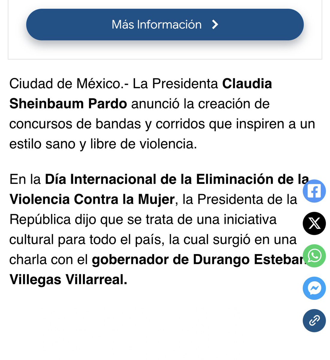 yoladelatorre's tweet photo. Siempre que veo en la prensa cosas positivas de mi Durango #MeEmociono 🥰

@Claudiashein @EVillegasV 
👌🏻 https://t.co/rmqq4qLY4Q