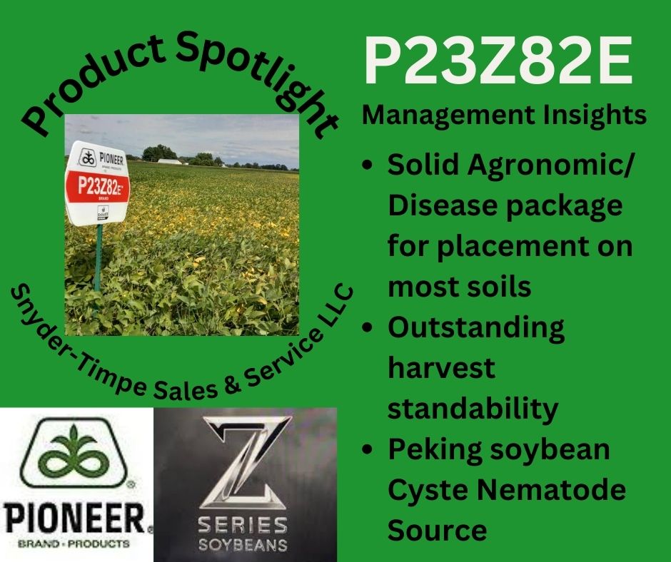 kay_timpe's tweet photo. Product spotlights. 
@PioneerSeeds  what a great early option for soybeans #plantpioneer  #Harvest24 https://t.co/QabDTaIhw7