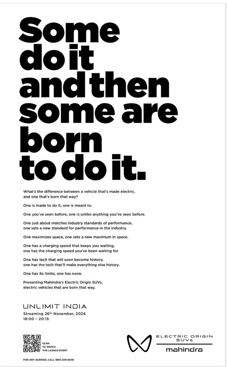 vinod_sahay's tweet photo. A new star is born today to redefine all existing standards and set new ones! ⁦@mahindraesuvs⁩ ⁦@MahindraRise⁩ https://t.co/He2Yn7z43g