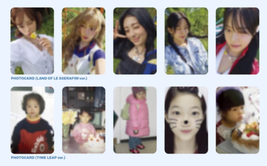 今回のシーグリ、メンバーの幼少期絵柄のトレカ入ってるんだ