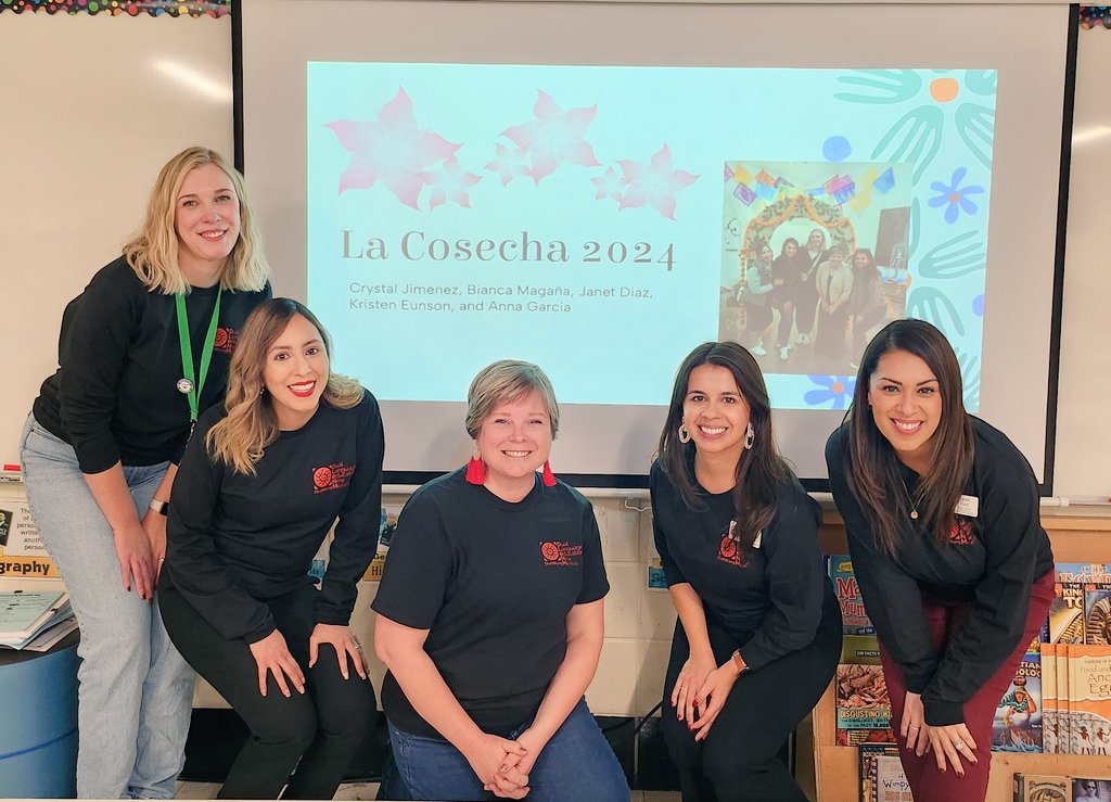 MrsJimenez03's tweet image. Last week, we traveled to Santa Fe, New Mexico, to attend La Cosecha Dual Language Conference. Today, during our Institute Day, we got to present various topics from the wonderful sessions. Thankful for the opportunity. Glad to be part of this team @AddisonSD4!