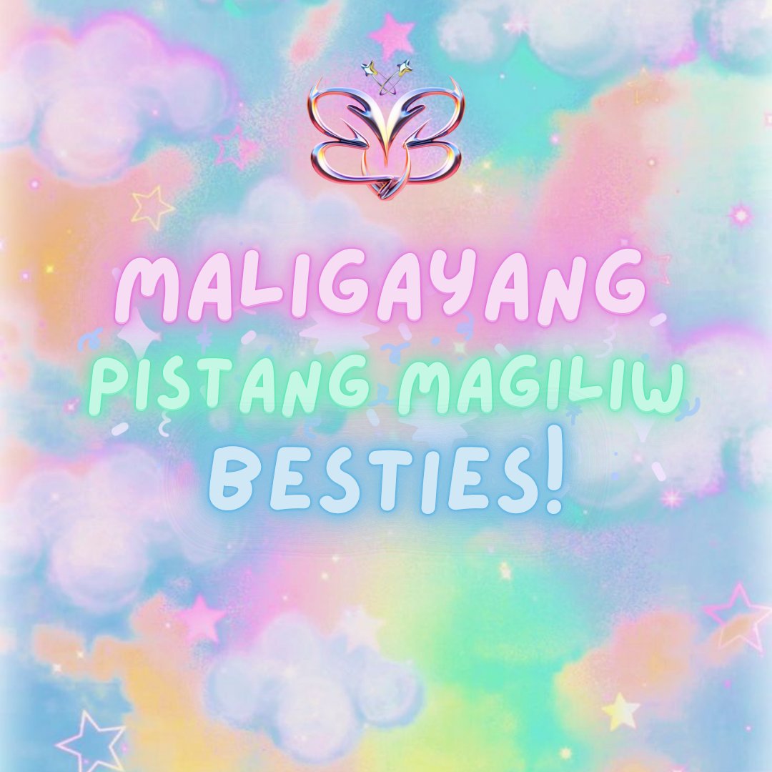 brgybesties's tweet photo. Maligayang Pistang MAGILIW Besties!🎉
This is the day to show your #SarilingAlamat #SiningAlamat #LikhangMagiliw 🎉✨
Don't forget to drop fresh Hiraya links and stream!
🔗https://t.co/p0dXipZTsd
📽https://t.co/2HVXJmMHRM
#ALAMAT #ALAMAT_JAO #PISTANGMAGILIW #ALAMATHiraya https://t.co/u2GLOxNtTL