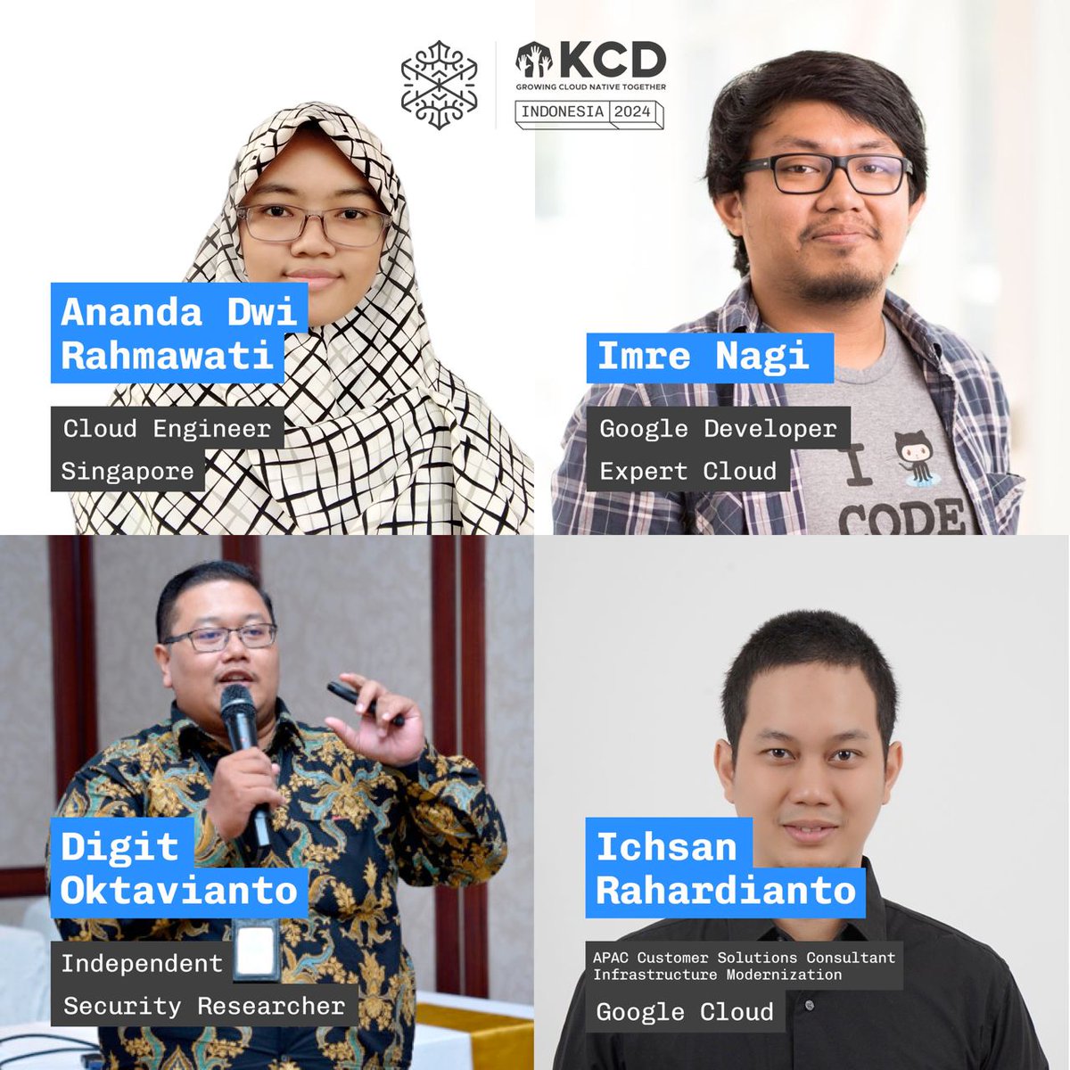 kubernetes_days's tweet image. Building a strong security culture is essential! 🛡️ Join our panel discussion at #KCDIndonesia and learn how to empower your workforce and mitigate risks.