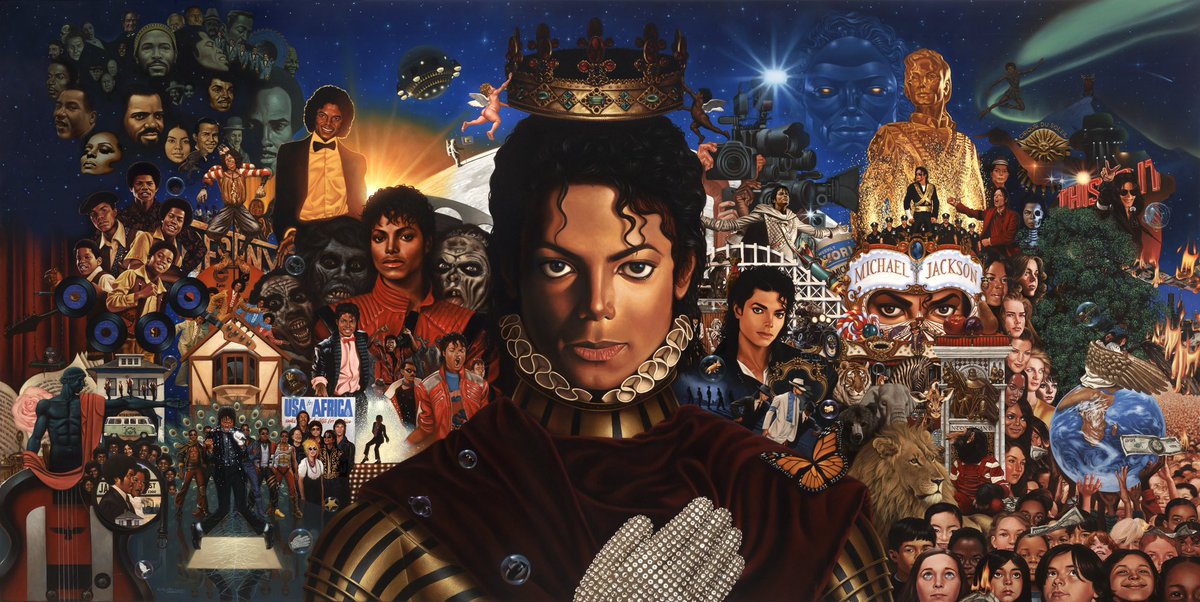nitegroove's tweet photo. Details in the Michael album mural you probably never noticed (Thread) https://t.co/vVWnGjVghq