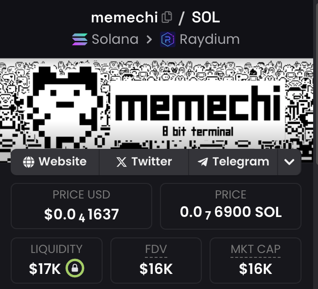 Clista_00's tweet photo. ๐ฅ Gamble #memechi on #Solana ๐ฅ
Everlasting virtual companions in the realm of memes. ๐
CA: 54xCxqG4VL6cyCva9YWjQ2iZDyGCv6RmV8jXETBYpump
Chart: https://t.co/yFpROjp23i
https://t.co/f0qy6xZeQC
X: https://t.co/VeTCxe3SNi
TG: https://t.co/64RcVI2HvS
#memecoin #trending https://t.co/9A5KkCwHcM