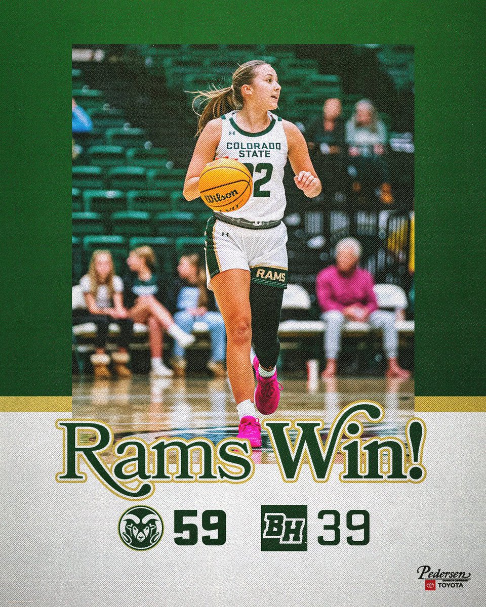 That's Another Moby W 🙌

#Stalwart x #CSURams