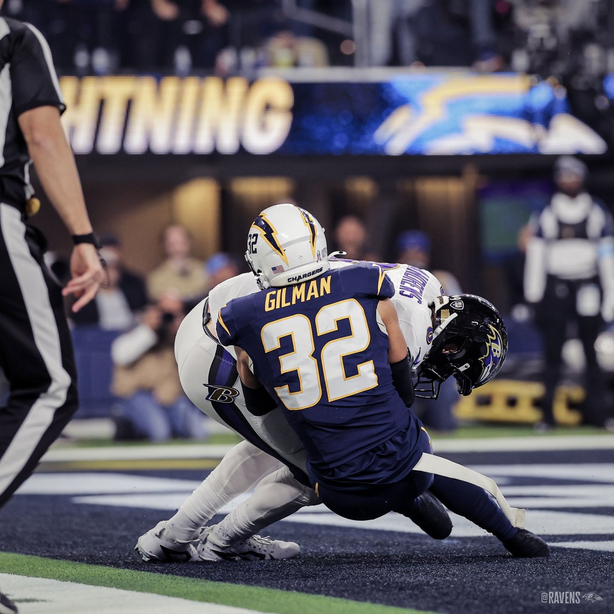 Ravens's tweet image. Emphasis on touchdown 🔥