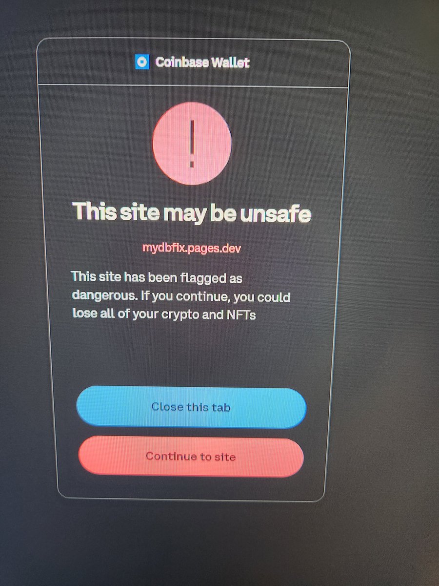 ubuntuaddicted's tweet photo. Caution to all buyers of @rexasfinance They'll tell you to go to this website to "validate" your tokens. This is what arises from trying to go there. #rxs #rxsfinancial $RXS https://t.co/bQJOMRXrAP