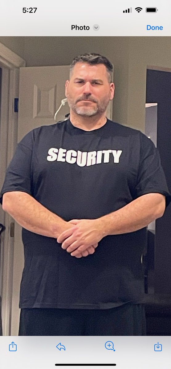Security Bill ready for the Baker Bowl XV Draft Party @DoubleBarrell. He will see you at the front door. #BakerBowlXV