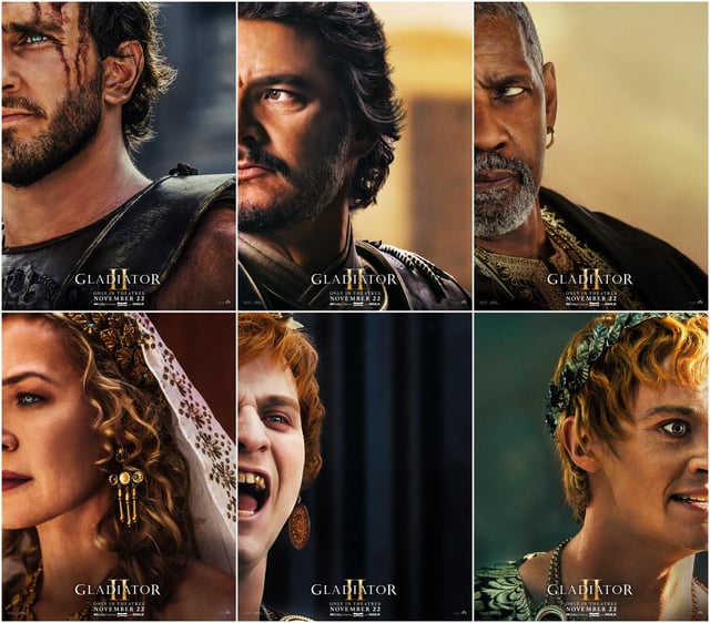 Goeie spektakelfilm.  Wat een topcasting, setting, humor en serieuze ondertoon was het weer. Puik gedaan weer door Ridley Scott en grote namen als Denzel Washington, Pedro Pascal, Joseph Quinn. Ik zeg: ga zien, in de bios, met Dolby XD Atmos. Prima beleving 👍🏻🍿🎬 <a href="/VueCinemasNL/">vuecinemasnl</a>