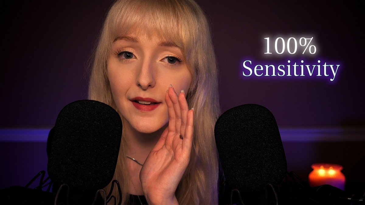youtu.be/iNKNoYrpqvU New #ASMR Video - 100%Sensitivity Ear to Ear Whispers - Enjoy!🌙