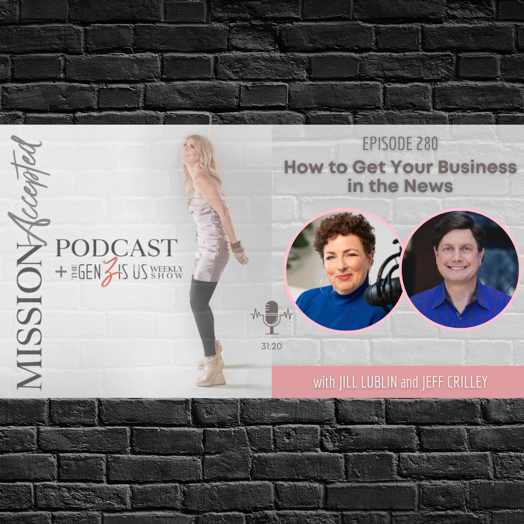 Excited to share my recent guest appearance on Deb Drummond’s Mission Accepted Podcast with Jeff Crilley! 🎙️ Tune in for an inspiring conversation about How to Get Your Business on the News. Don’t miss it! 

Watch here: youtu.be/r07sVuBCMuI #MissionAccepted