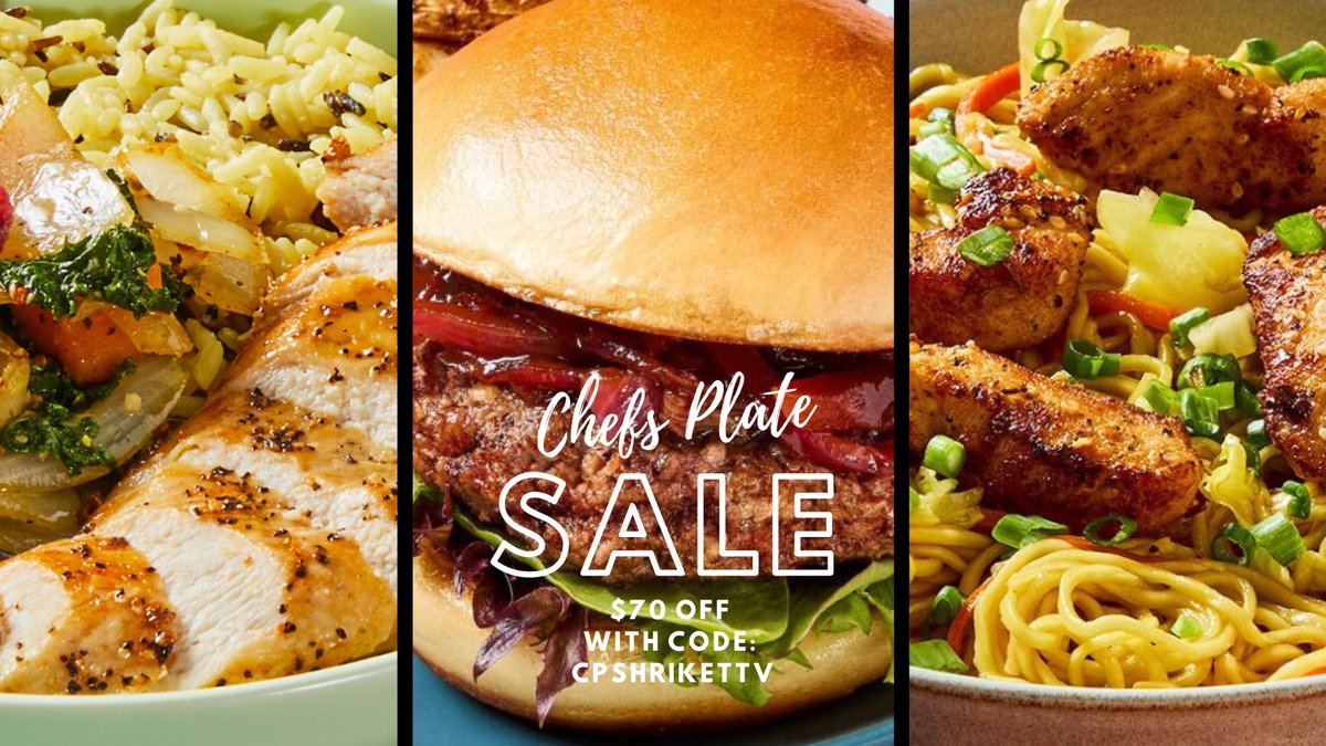 🍴 Say goodbye to meal planning stress! Get $70 OFF your first #ChefsPlate order with code CPSHRIKETTV. Fresh, delicious, and easy-to-cook meals are just a click away! Start here 👉 ow.ly/iYsx50UeE2B

#ChefsPlate #MealPrep #FoodDelivery #MealKit #DeliciousMeals #Foodie