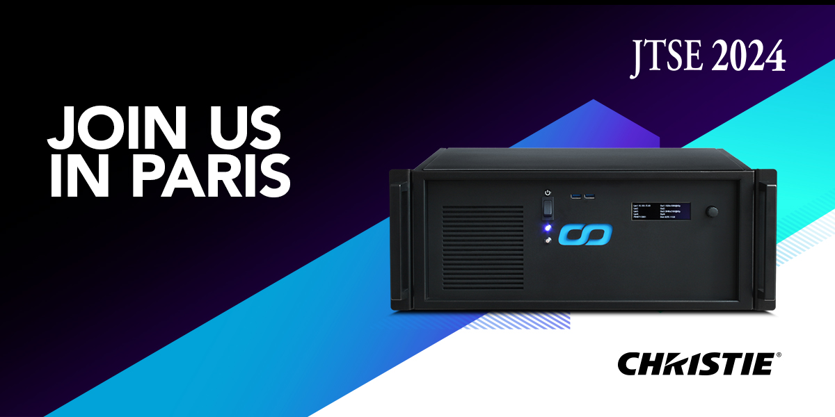 ChristieDigital's tweet image. Join us at #JTSE2024 this week! ✨Discover our state-of-the-art #projectiontechnology, experience the impressive capabilities of our Pandoras Box server and player, and more.
Our team is eager to meet with you and create unforgettable experiences: ow.ly/T0XV50Ufmyg