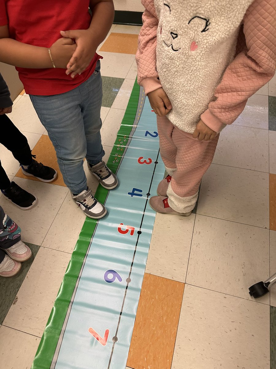 K MLLs walking the Number Path. We can count to 30. We can tell which number is more, less, or equal. <a href="/BrentwoodMESE/">Brentwood Magnet Elementary School of Engineering</a>