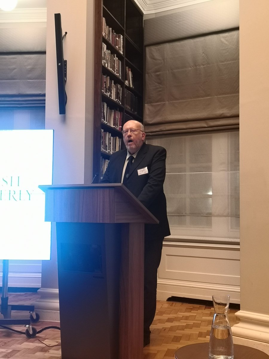 Feeling very honoured to introduce a brilliant lecture by Jan Grabowski in Whitehall this evening.