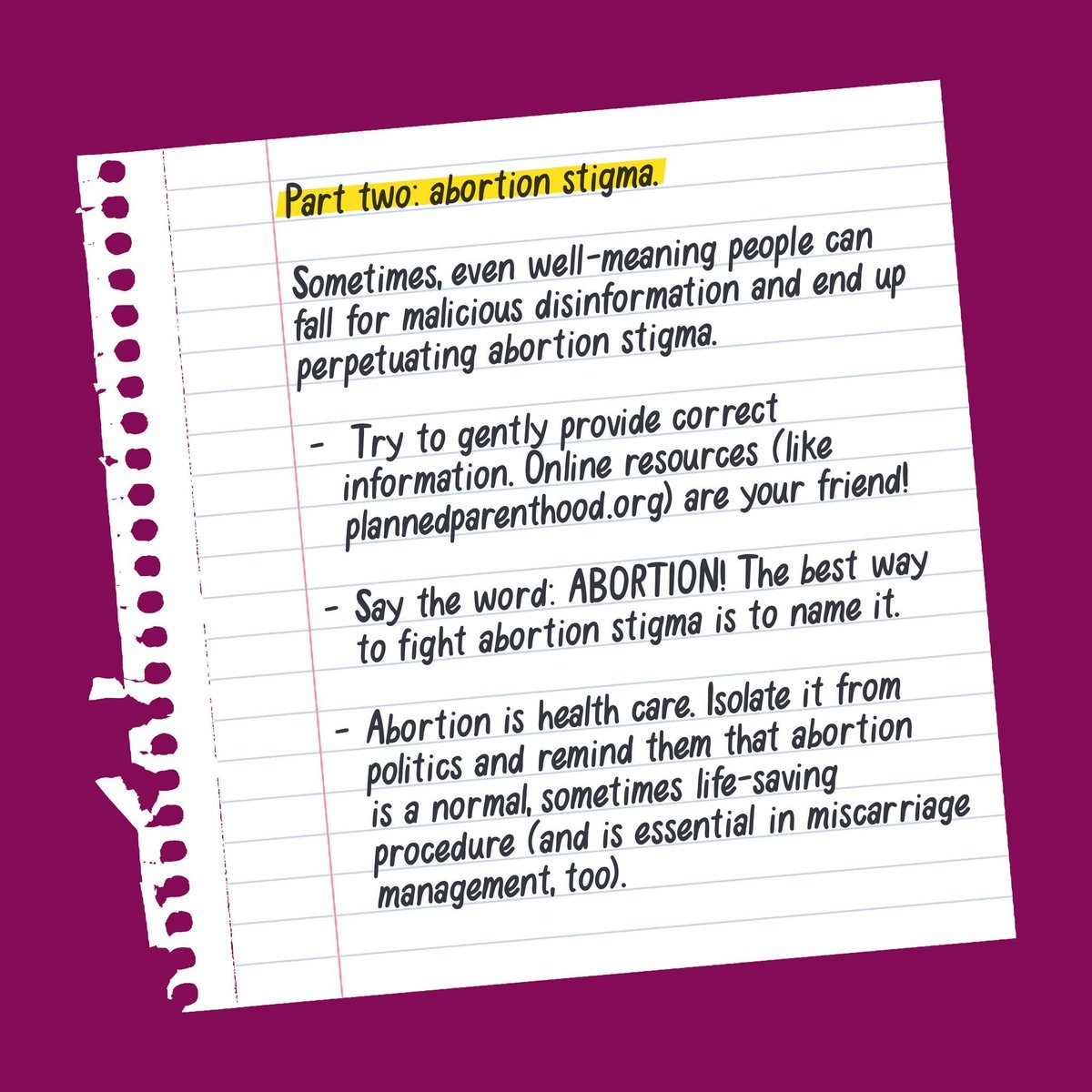 Getting ready to have some tough conversations about abortion over Thanksgiving dinner? We’re proud of you – and here to help. Here’s a few things to have on hand, from us to you.
