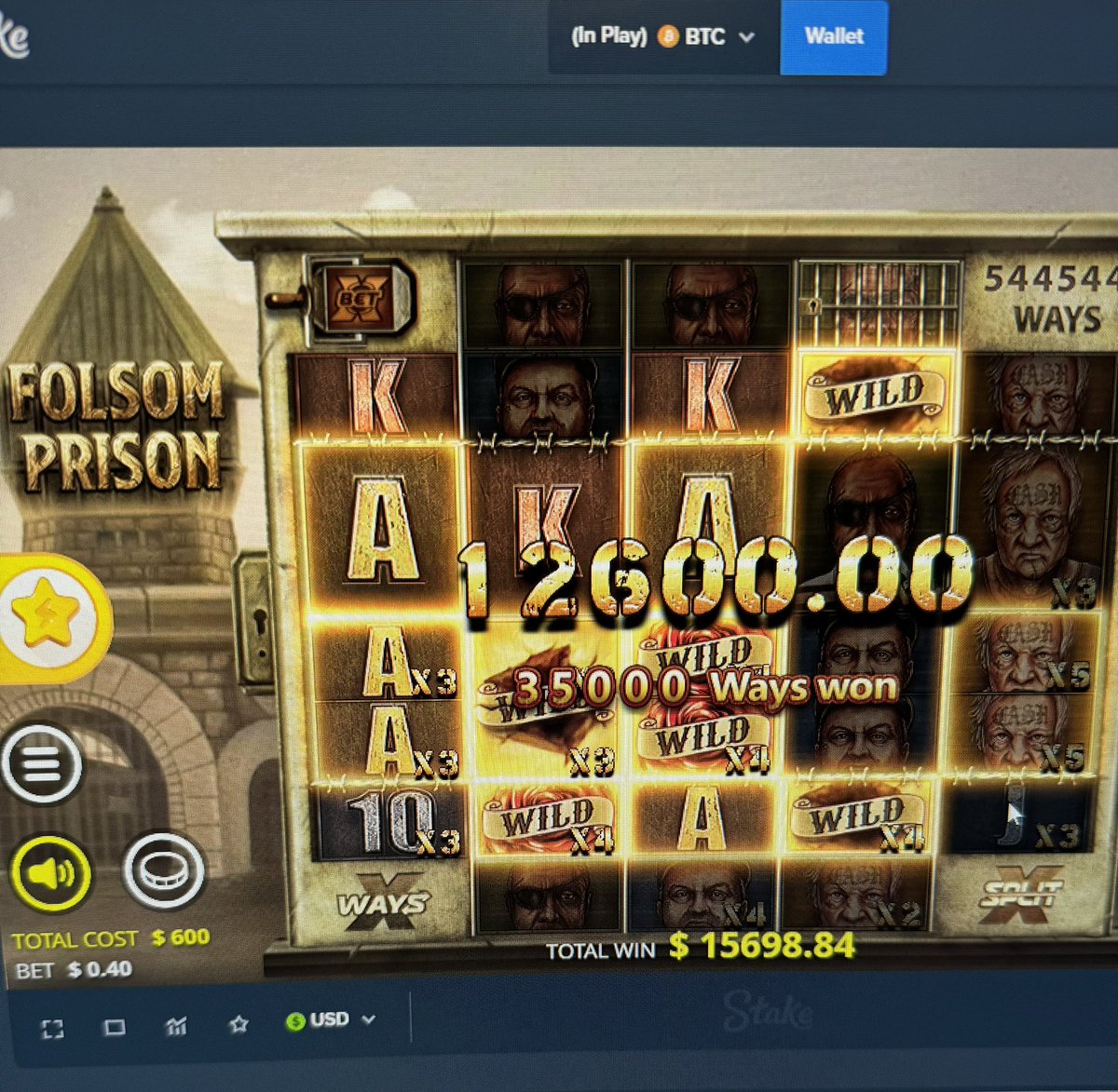 39,245X on Folsom Prison <a href="/Stake/">Stake.com</a> 

Drop your stake or Bitcoin below. Tipping a few. (MUST FOLLOW BELOW AND SHOW PROOF)

kick.com/funnyhoodvidz
