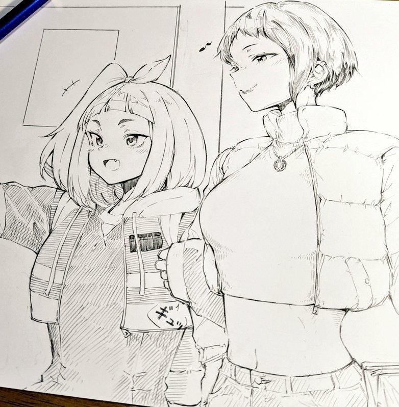 リコリコにハマってお絵描き再開してから大体2年。割と上手くなったんじゃないか?続けてみるもんだね。 