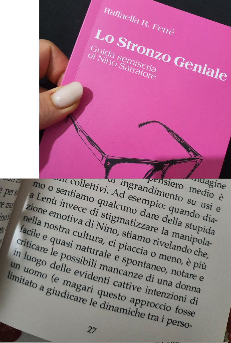 A leggere certi commenti su #Lenù e #NinoSarratore, sono sempre più felice di aver chiarito un paio di punti qui. 
#lamicageniale4 #LAmicaGeniale