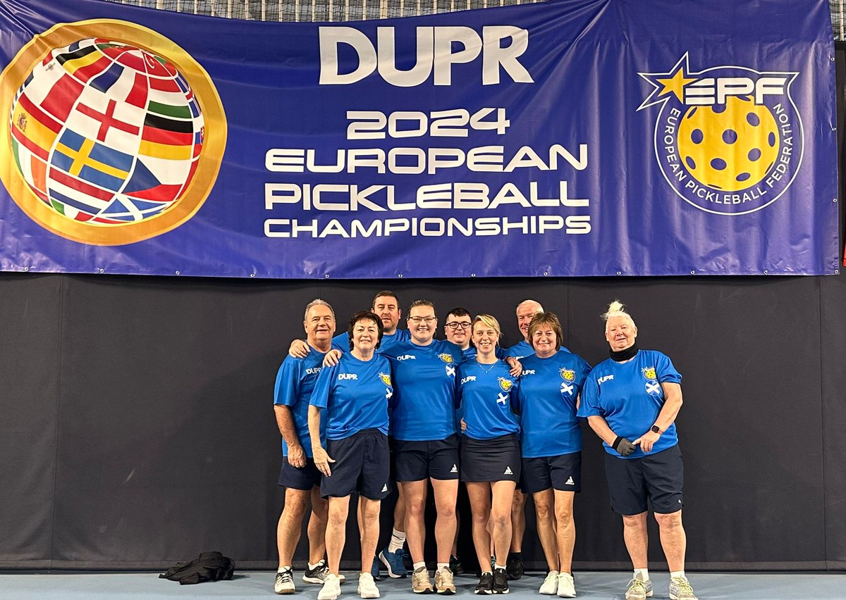 Congratulations to Team Scotland who competed at the European Team Champs in Southampton reaching both a Semi &amp;Quarterfinal
Our Senior Ladies reached the Semifinal losing to eventual winners Serbia. Also the Quarterfinal of the Ladies Open  losing to Hungary <a href="/sportscotland/">sportscotland</a>