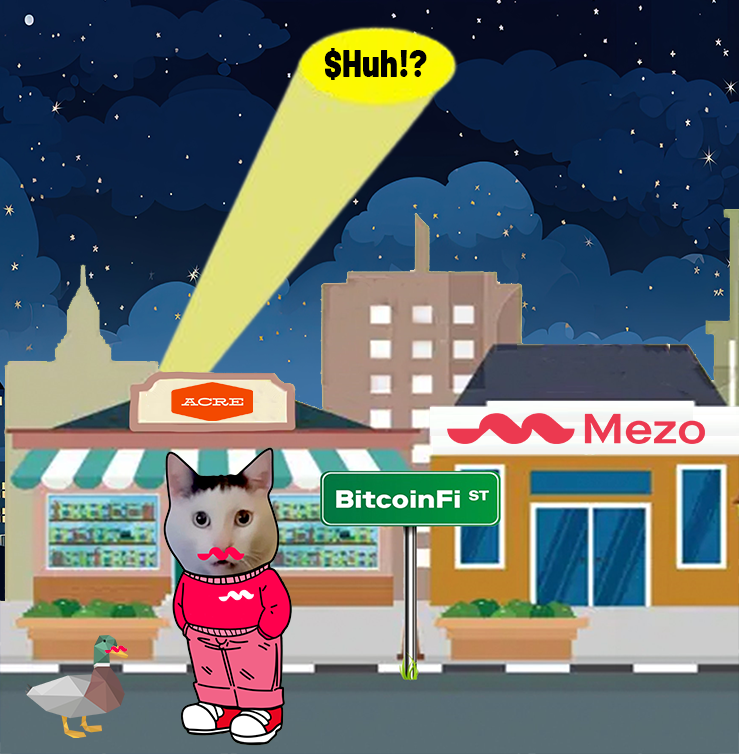 HuhTheViralCat's tweet photo. HuhChillGuy on BitcoinFi city 👀
Huh!? 😹 https://t.co/hnOdoFOJsg